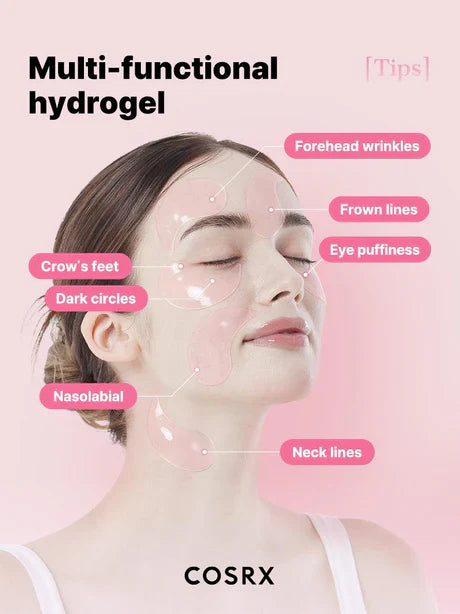 CosRx The Pink Peptide Collagen Hydrogel Eye Patches 30 Pairs