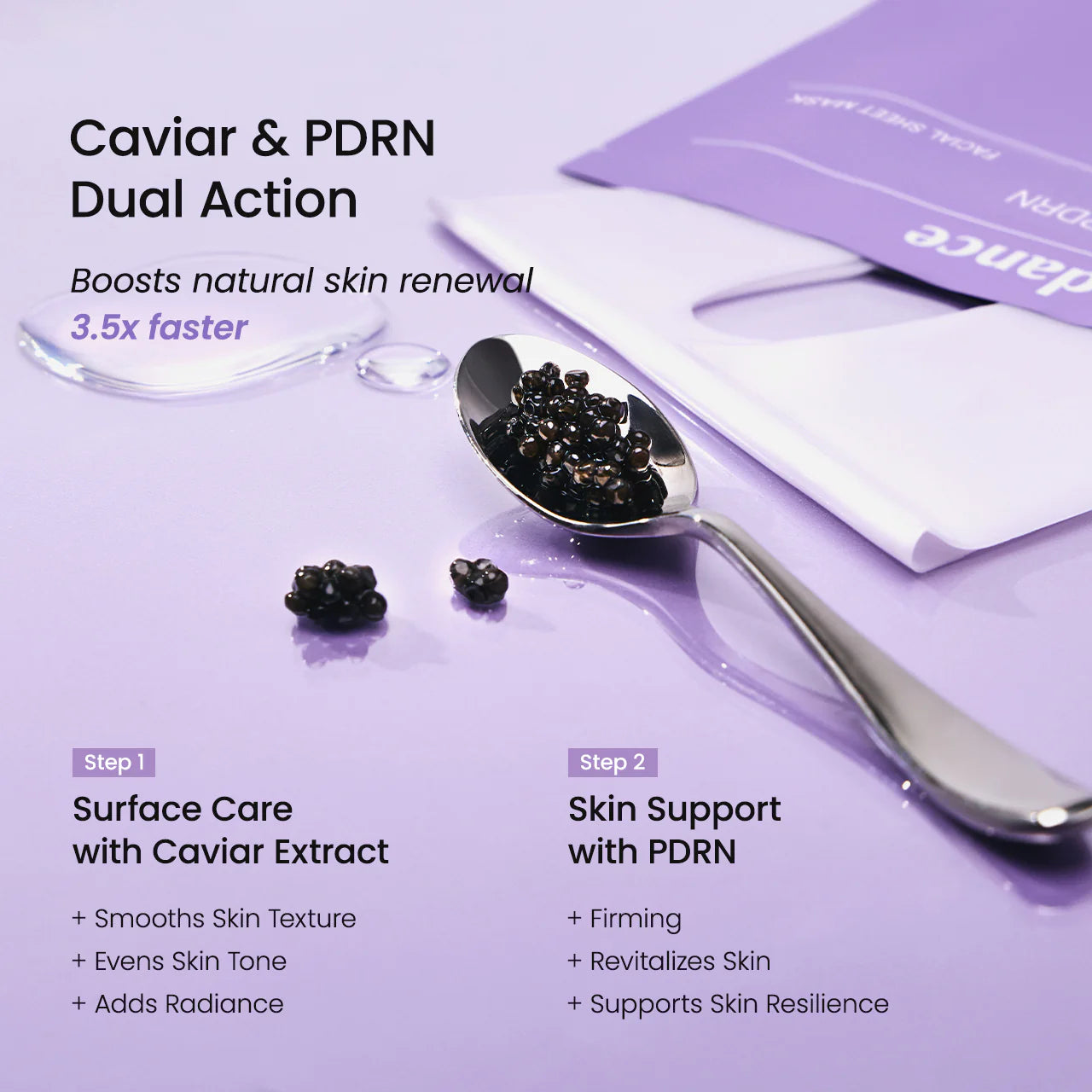 BIODANCE Rejuvenating Caviar PDRN Real Deep Mask sheet (1 pcs)