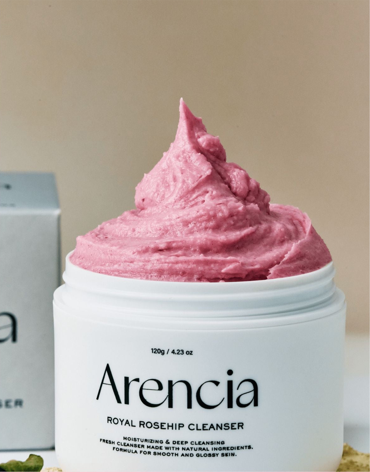 Arencia Rosehip Rice Mochi Cleanser 120g