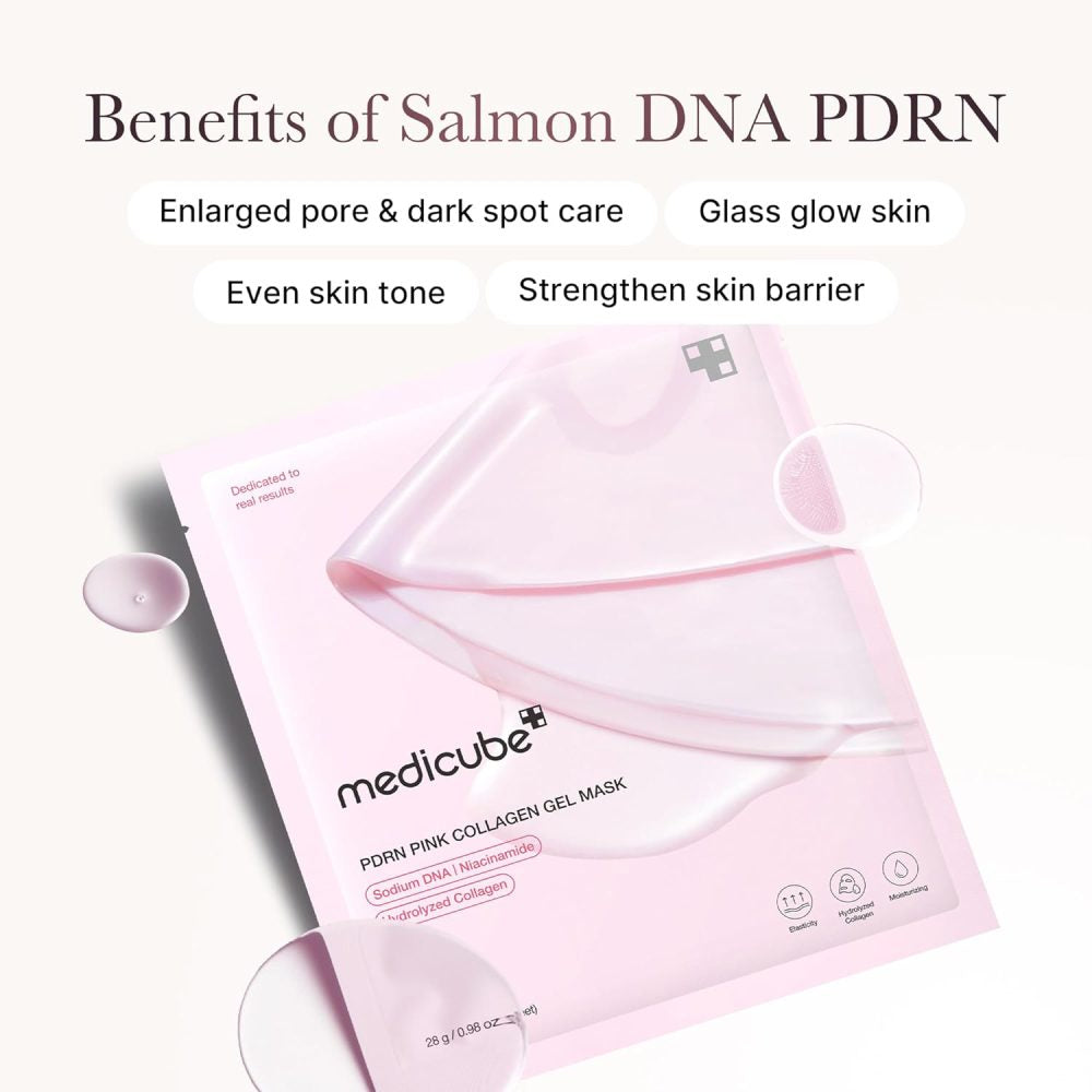 Medicube PDRN Pink Collagen Gel Mask Sheet 1pcs