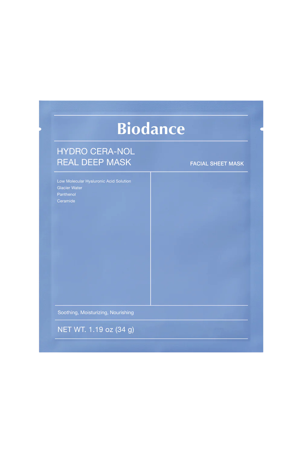 BIODANCE Hydro Cera-Nol Real Deep Mask (1pcs)