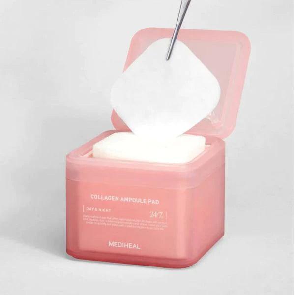 MEDIHEAL Collagen Ampoule Pad 100 Pads Double Pack Set