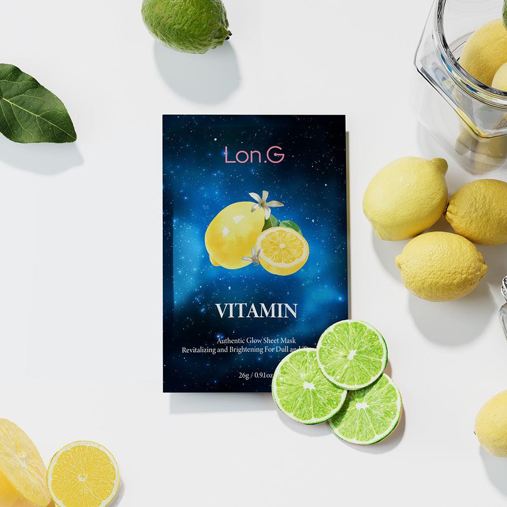 Vitamin Authentic Glow Sheet Mask (10 units) - KoR London