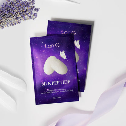 Silk Peptide Authentic Glow Sheet Mask (10 units) - KoR London