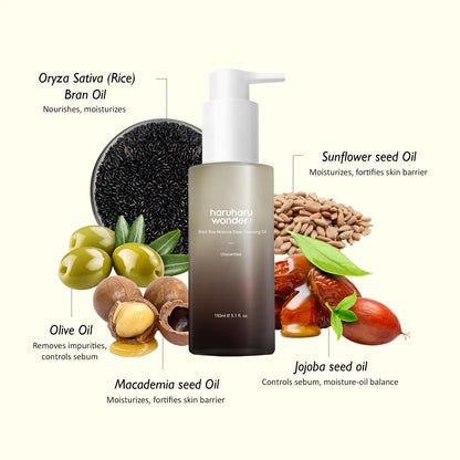 Haruharu Wonder Black Rice Moisture Cleansing Oil 150ml