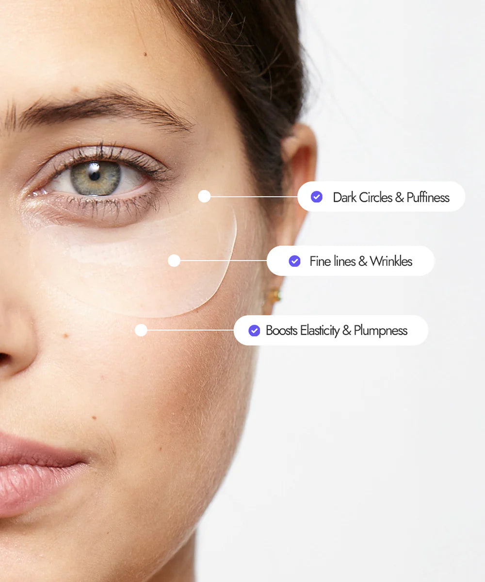 Luna Microcare® MICRONEEDLE OVERNIGHT EYE WRINKLE PATCHES 1pcs