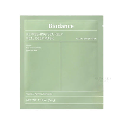 BIODANCE Refreshing Sea Kelp Real Deep Mask (1pcs)