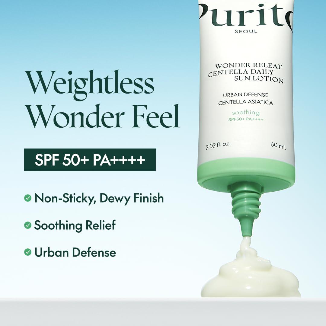Wonder Releaf Centella Daily Sun Lotion SPF50+ PA++++ 60ML
