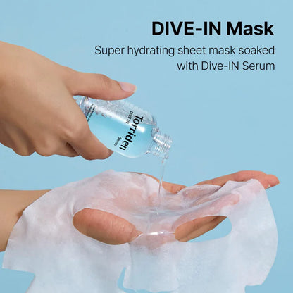 Torriden Dive-In Low Molecule Hyaluronic Acid Sheet Mask 1pcs