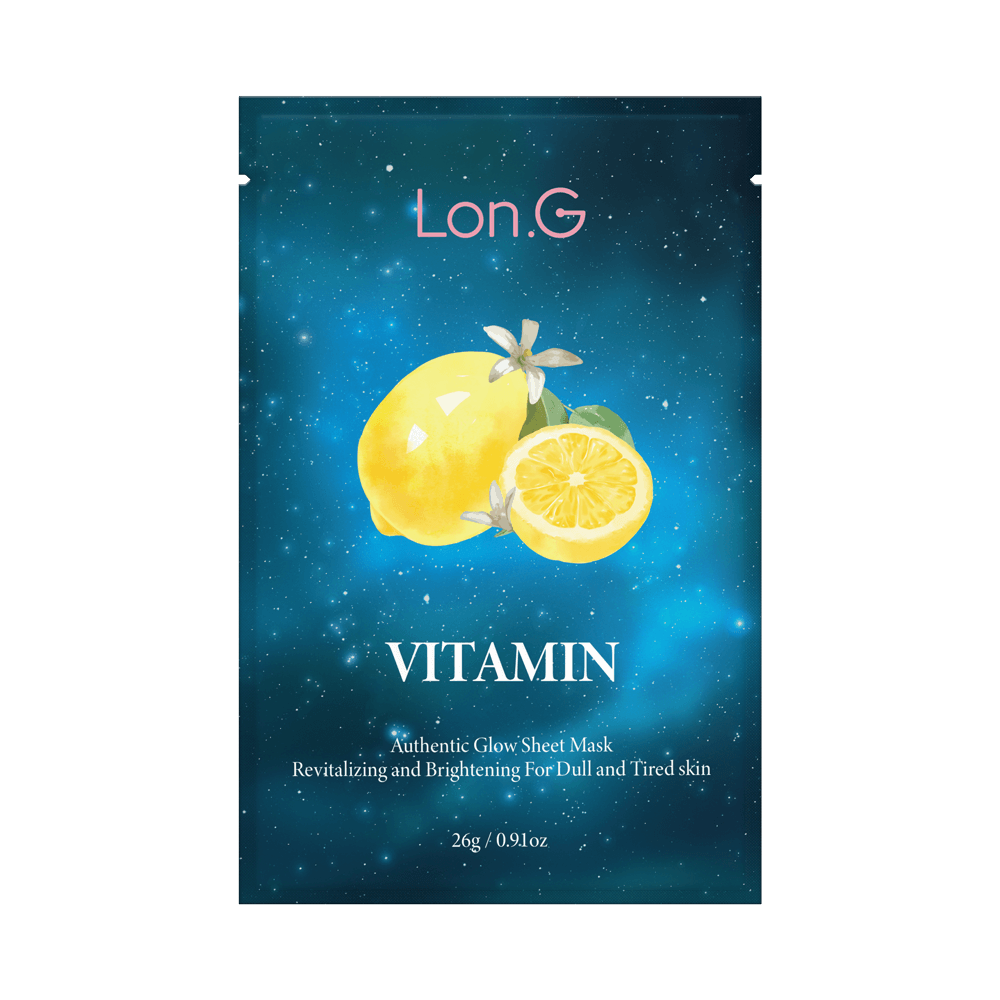 Vitamin Authentic Glow Sheet Mask (10 units) - KoR London