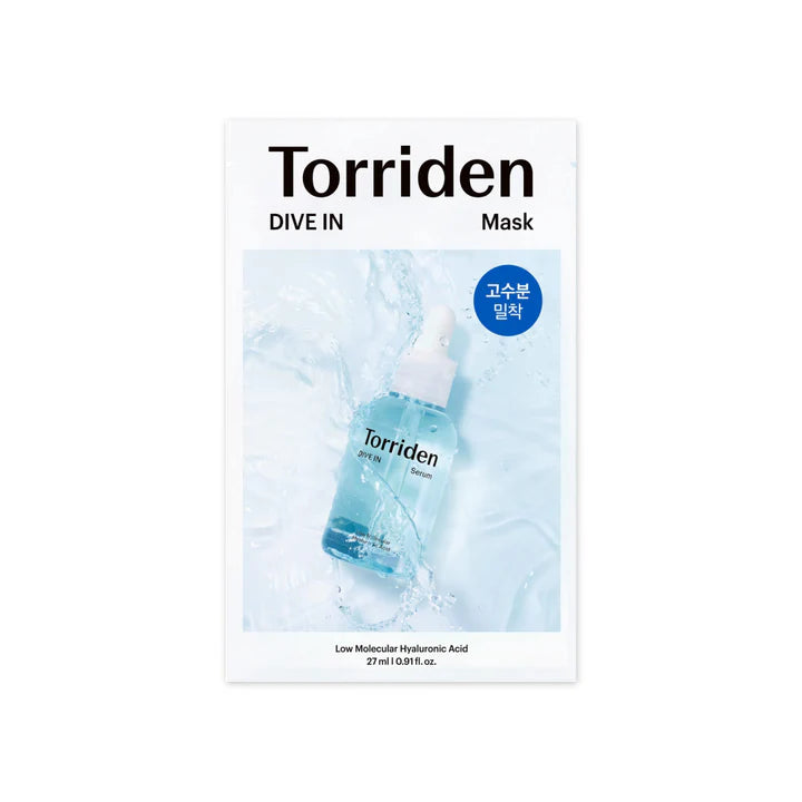 Torriden Dive-In Low Molecule Hyaluronic Acid Sheet Mask 1pcs