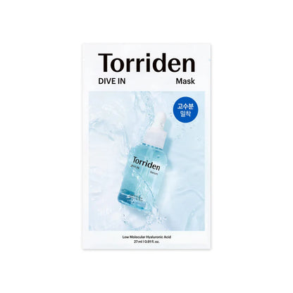 Torriden Dive-In Low Molecule Hyaluronic Acid Sheet Mask 1pcs