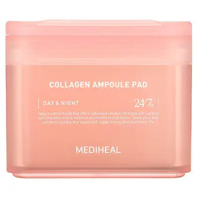 MEDIHEAL Collagen Ampoule Pad 100 Pads Double Pack Set